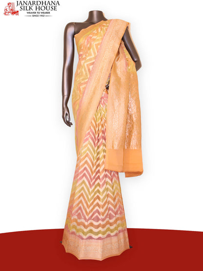 Designer Banarasi Georgette Silk Saree AJ202584