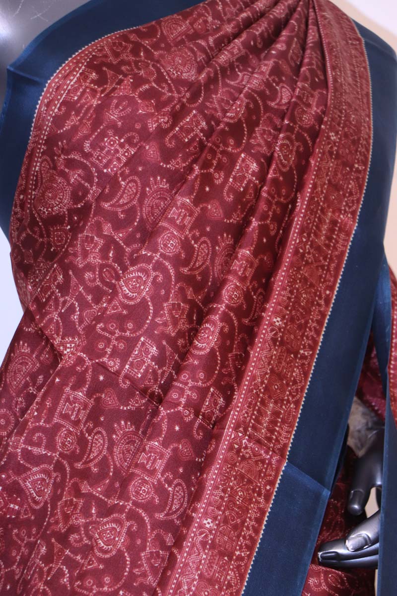 Designer Exclusive Printed Silk Saree AI208603