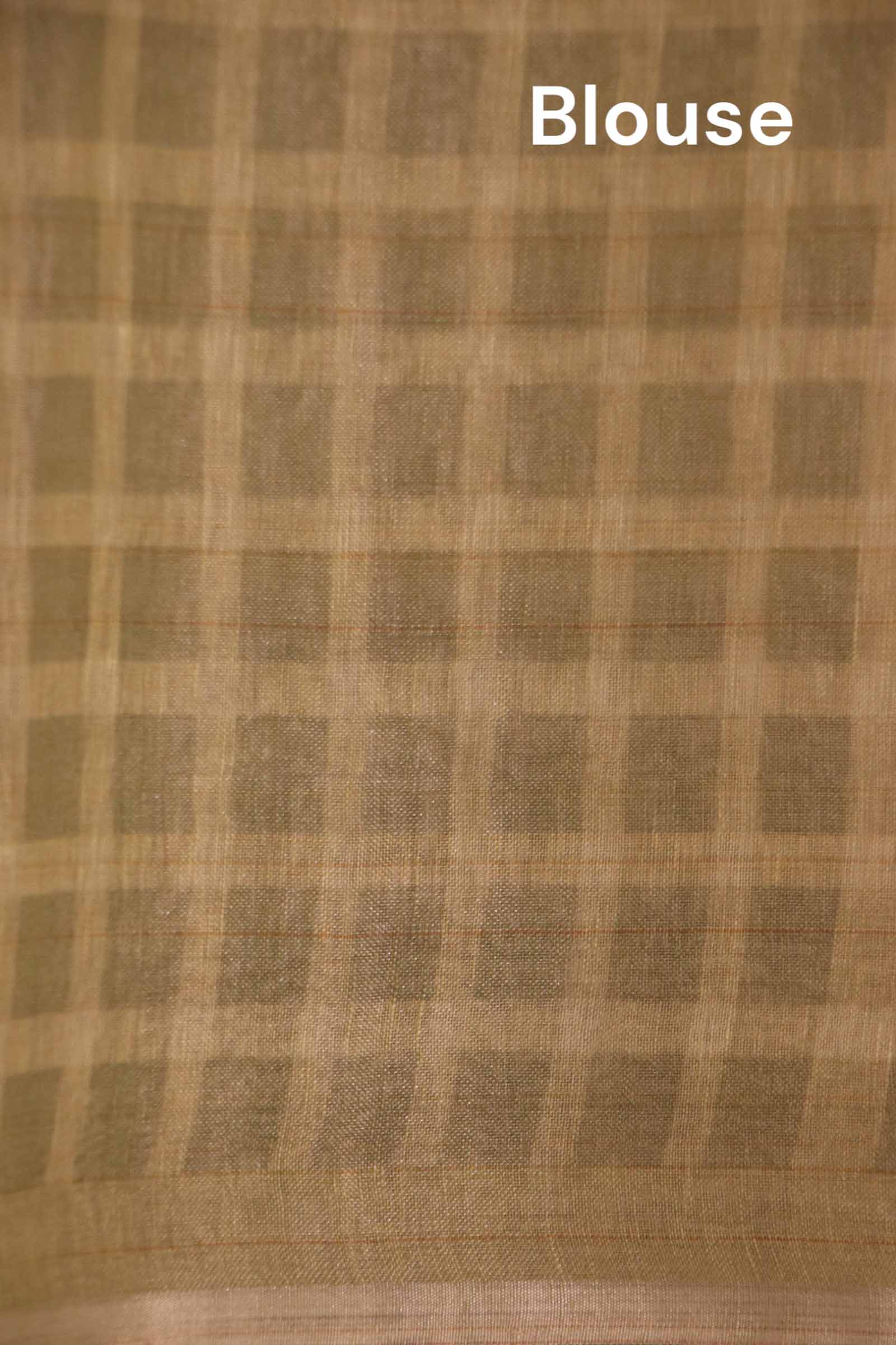 Pure Floral Linen Tussar Silk Saree AJ205775
