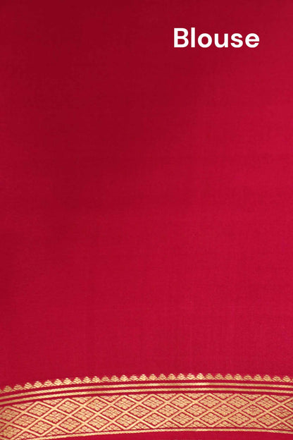 Pure Mysore Crepe Silk Saree AL207225