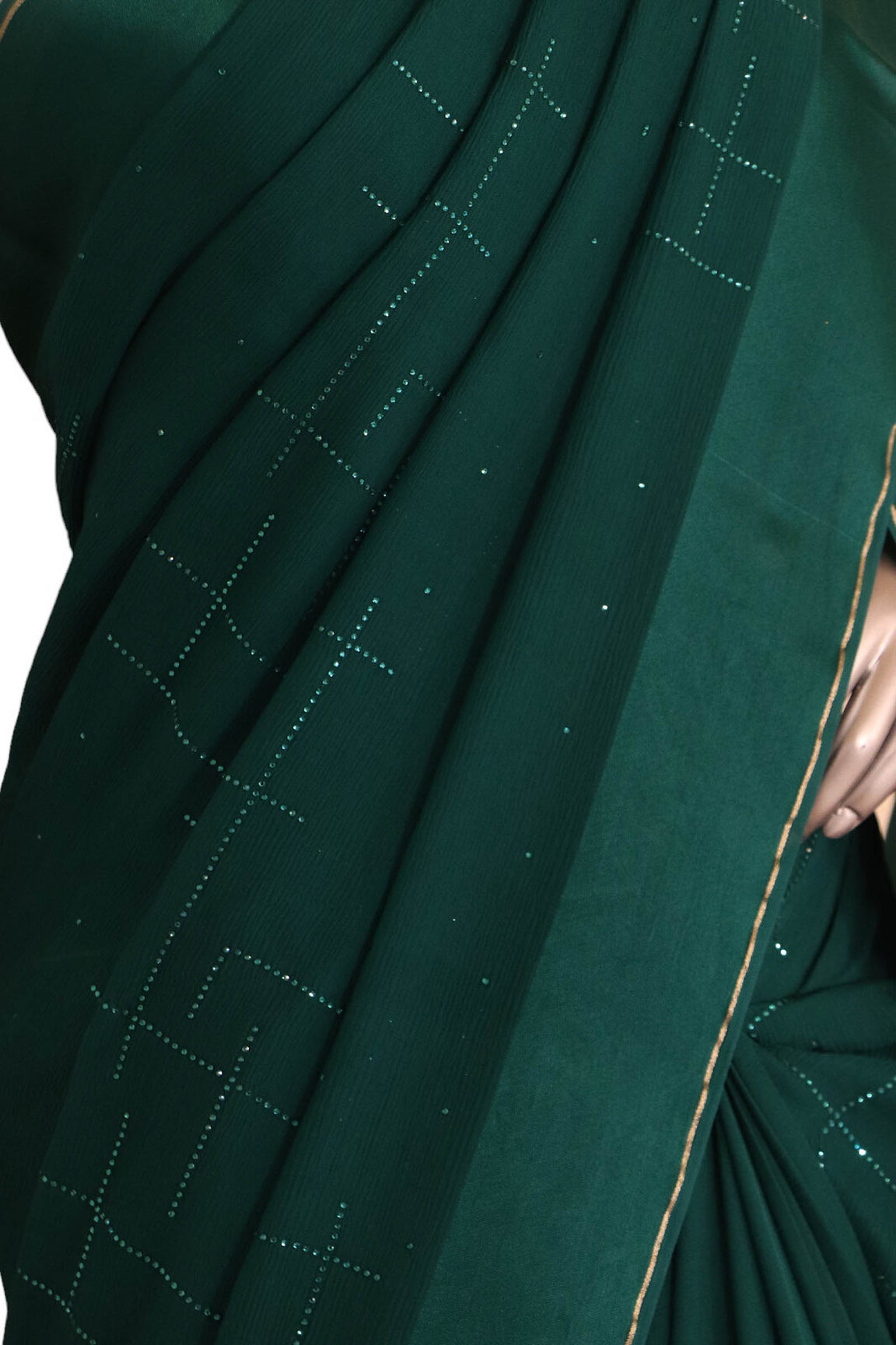 Designer Party Wear Pure Silk Chiffon AJ211829