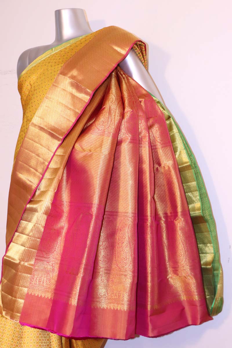 Bridal Kanjeevaram Silk Saree AI205379