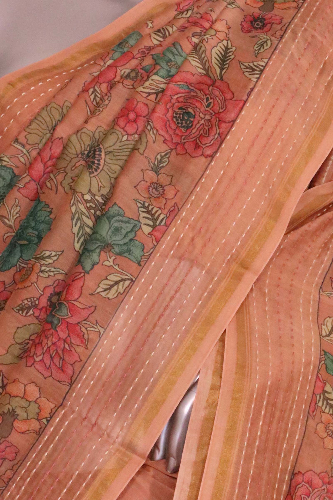 Exclusive Pure Chanderi Cotton Saree AJ205011