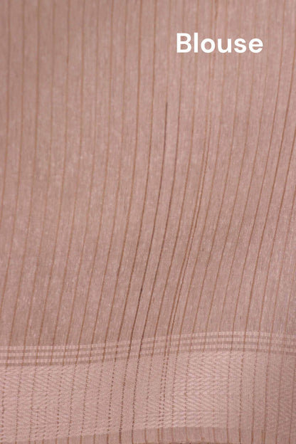 Handloom Pure Tussar Silk Saree AL203712