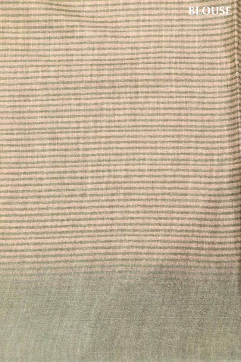 Handloom Printed Tussar Silk Saree AI209181