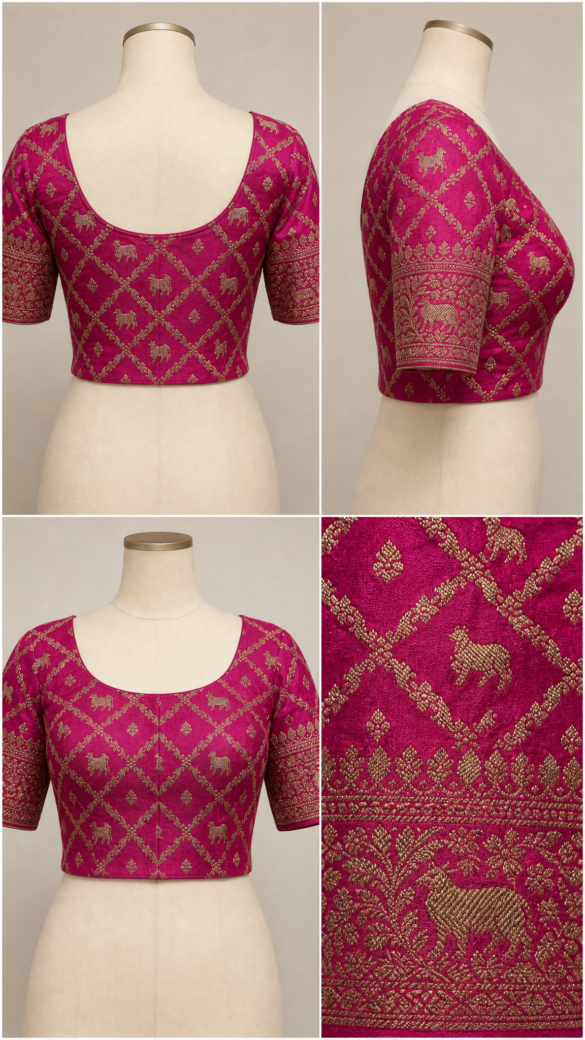 AM203363 - Blouse Grid