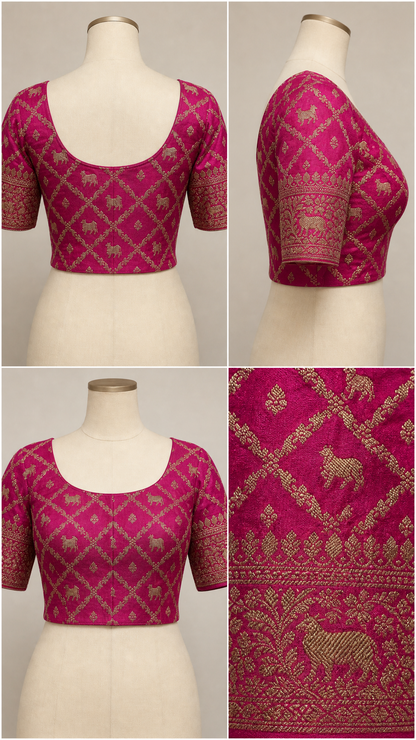 AM203363 - Blouse Grid