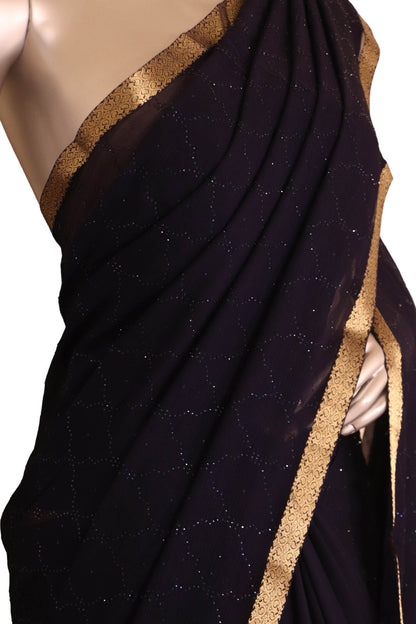 Designer Party Wear Pure Silk Chiffon AJ211808