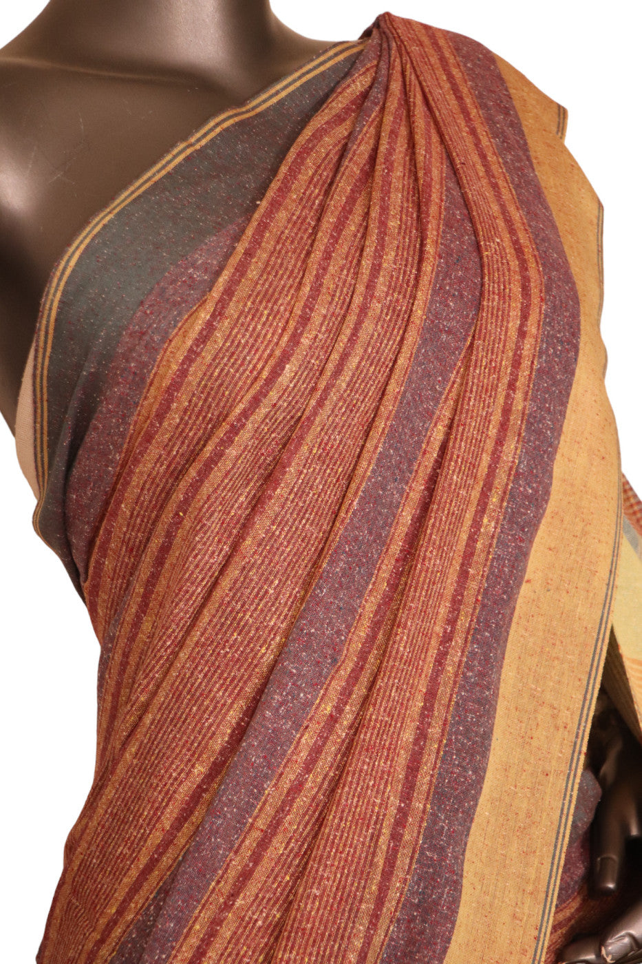 Handloom Pure Tussar Silk Saree AJ204666