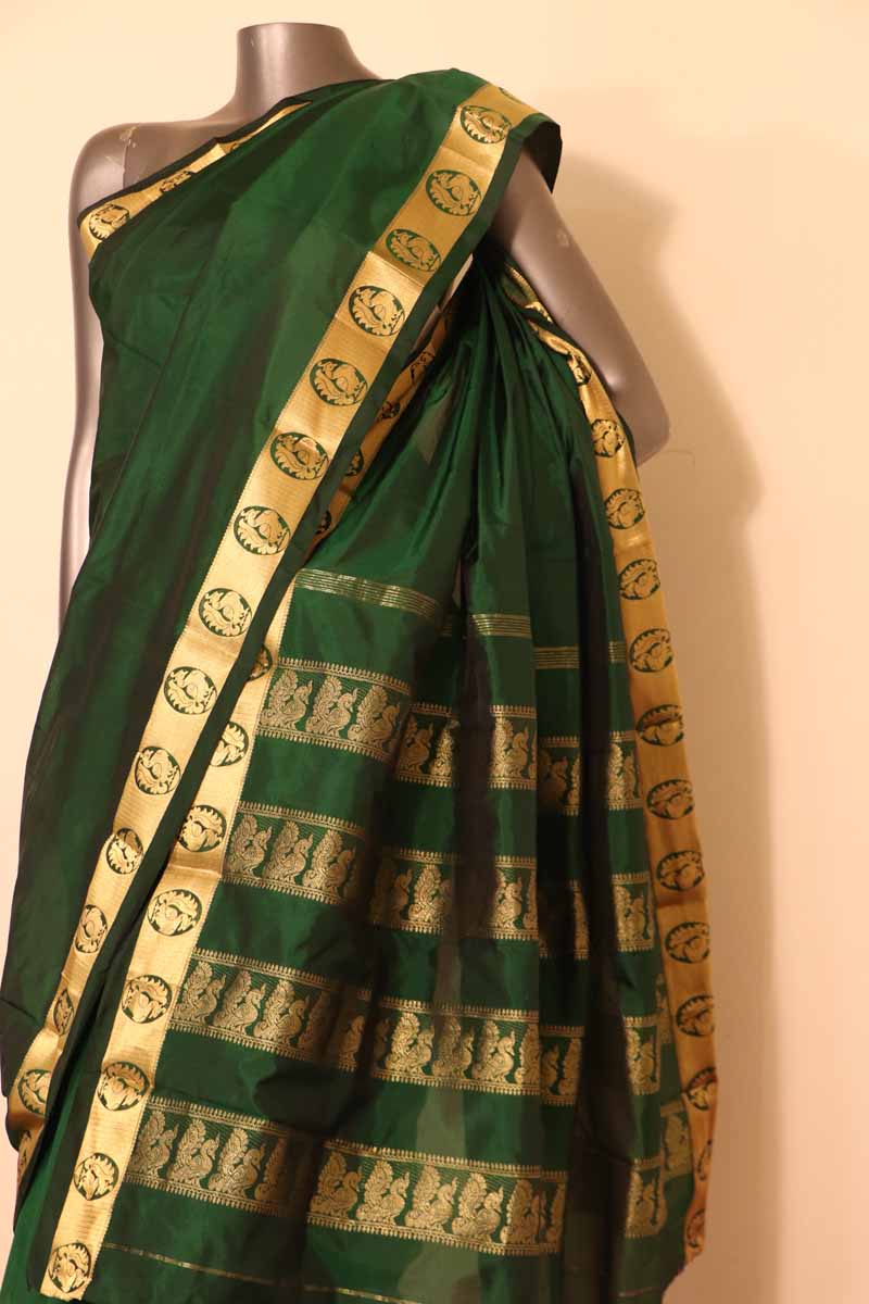 Traditional Art South Silk Saree AI201107