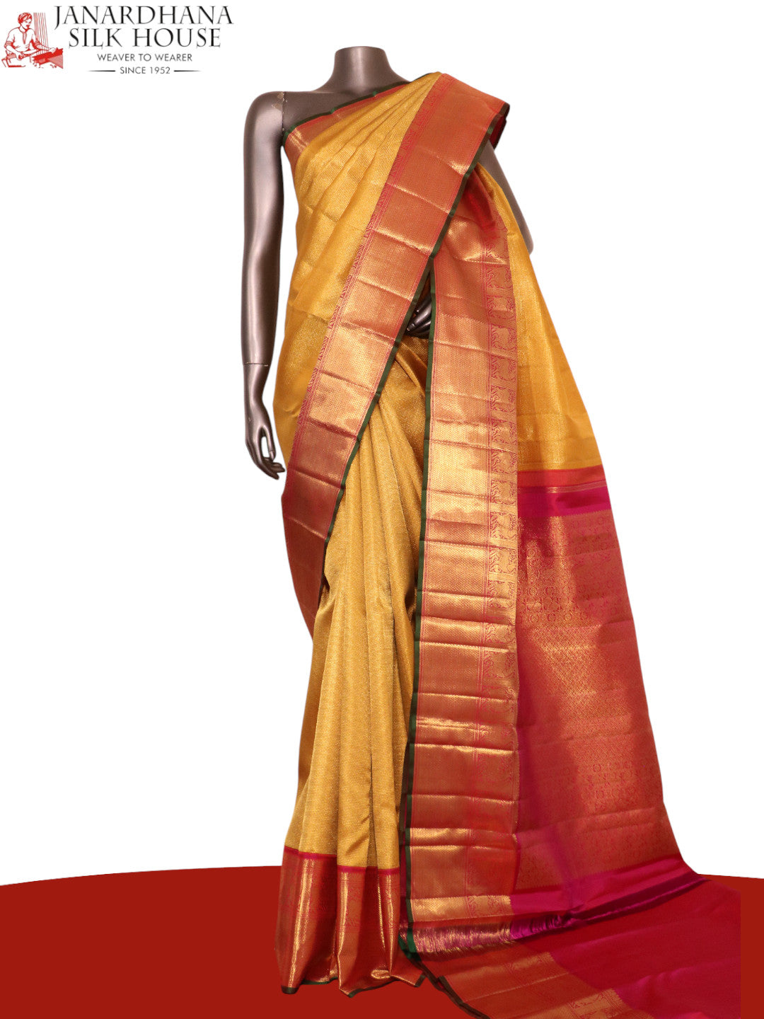 Pure Bridal Wedding Kanjeevaram Silk Saree AK212857