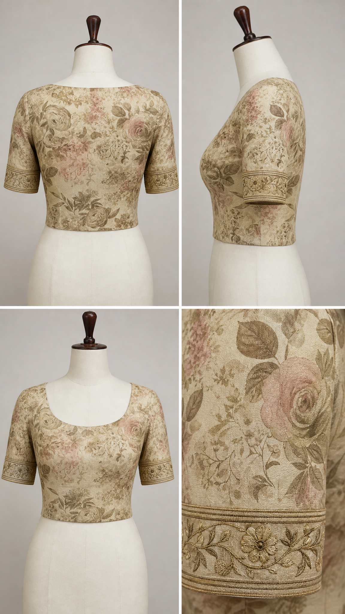 AL200785 - Blouse Grid