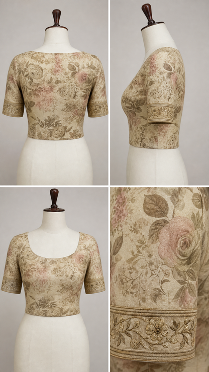 AL200785 - Blouse Grid