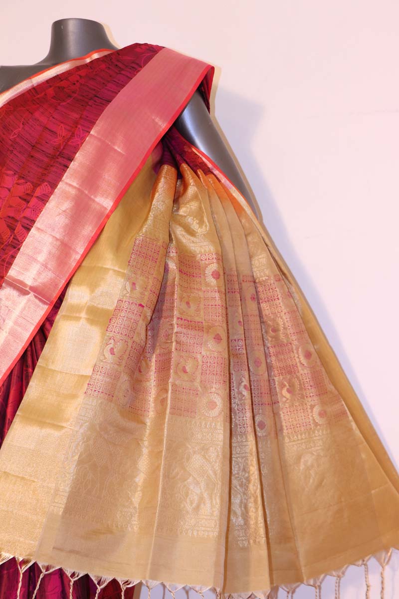 Exclusive Handloom Pure Soft Silk Saree AI214202