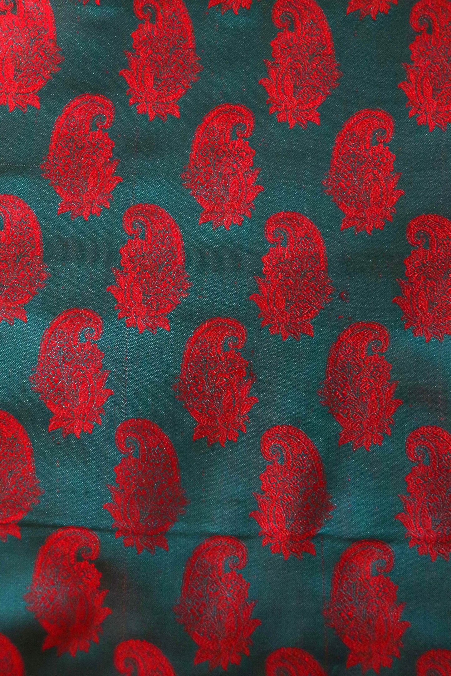 handloom exlcusive pure silk jamawar fabric w-44-45 inches smjf00011