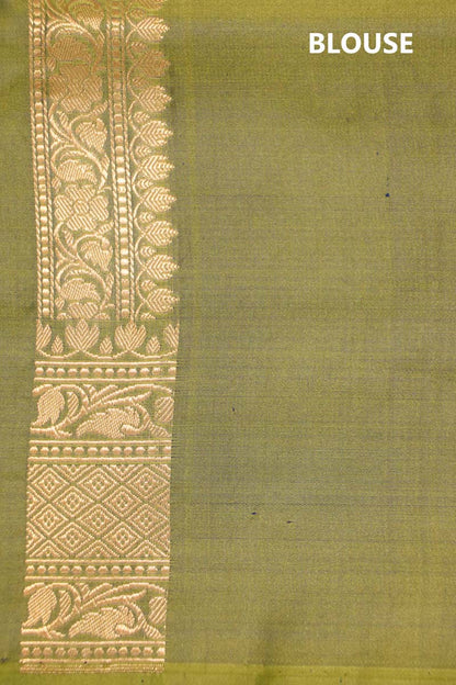 Exclusive Satin Tanchoi Jamawar Silk Saree-Master Weaves AH208861