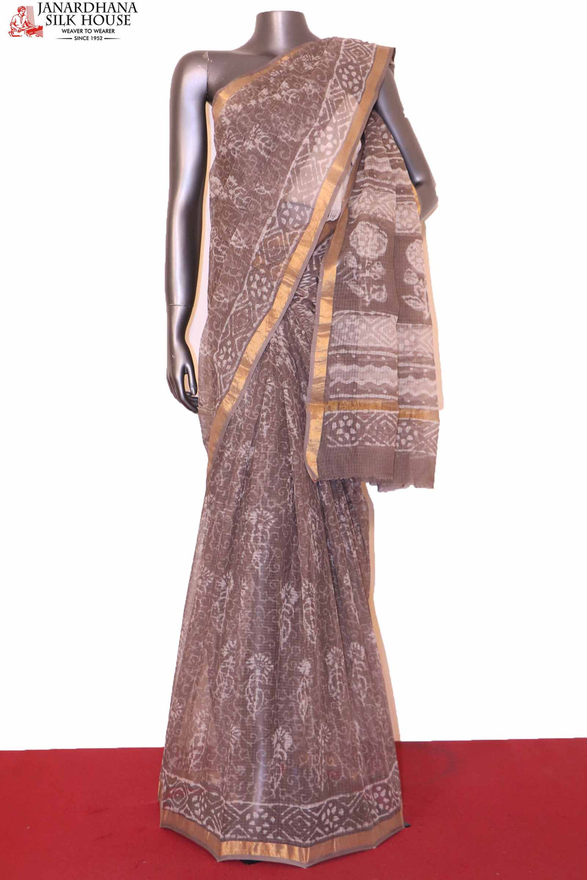 Kota Checks Cotton Saree AI200632