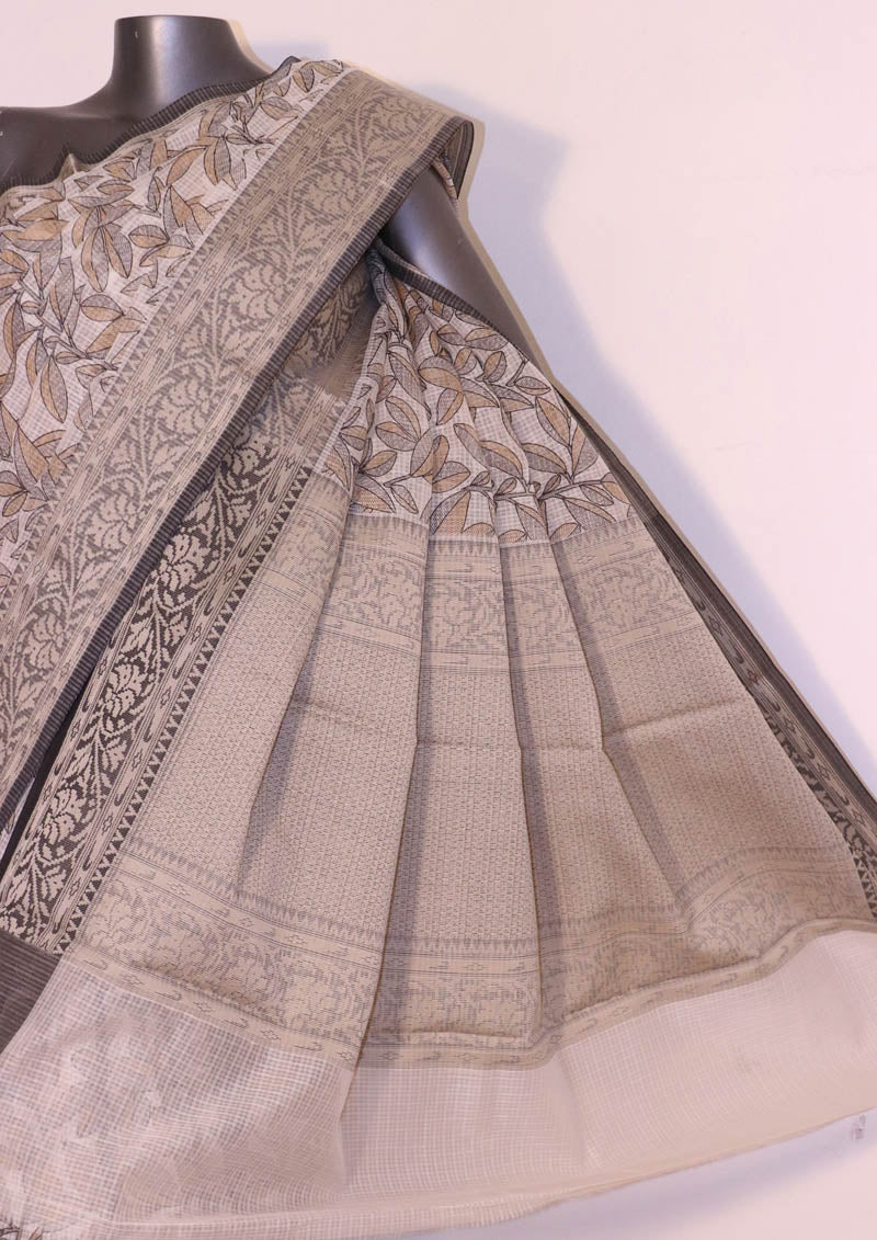 Pure Printed Kota Cotton Saree AI207000