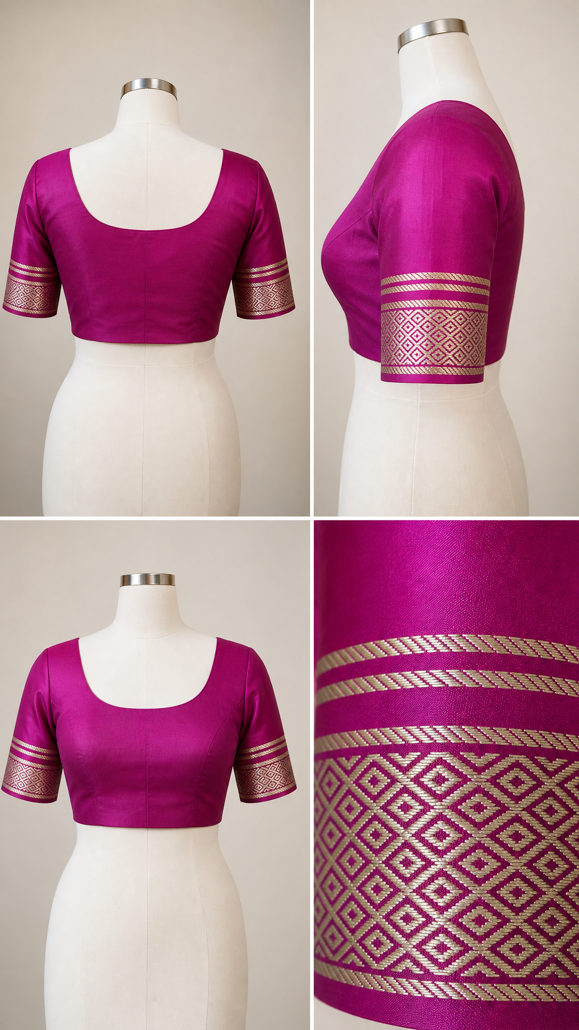 AM201509 - Blouse Grid
