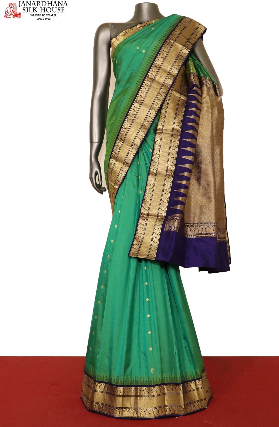 Traditional Wedding South Silk Saree AJ200831