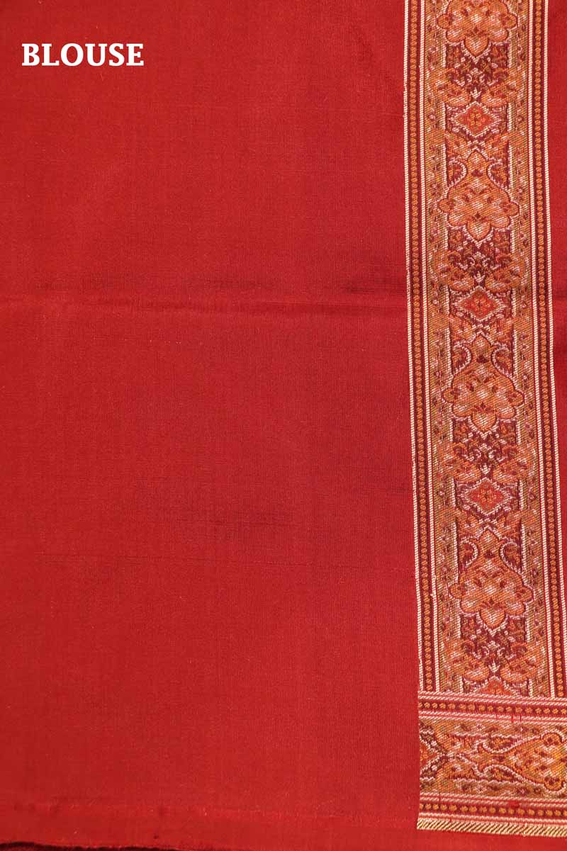 Exclusive Jamawar Tanchoi Silk Saree AH210741