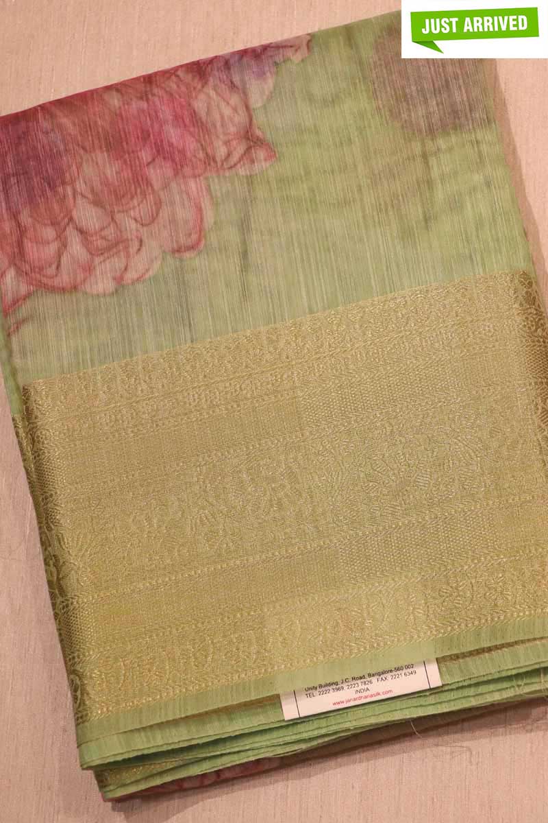 Chanderi Pure Cotton Saree AH206689