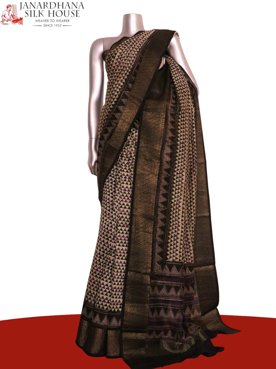 Exclusive Pure Chanderi Cotton Saree AL205669