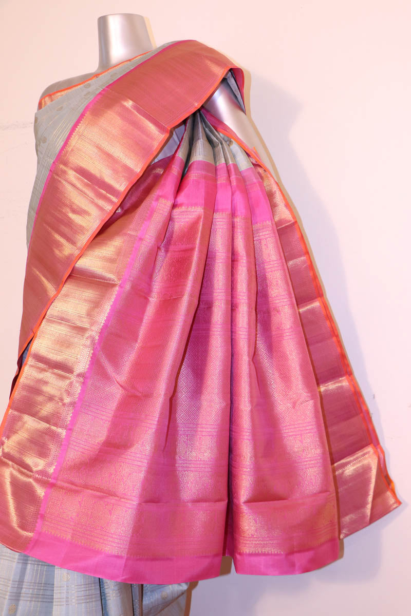 Bridal Kanjeevaram Silk Saree AI209342