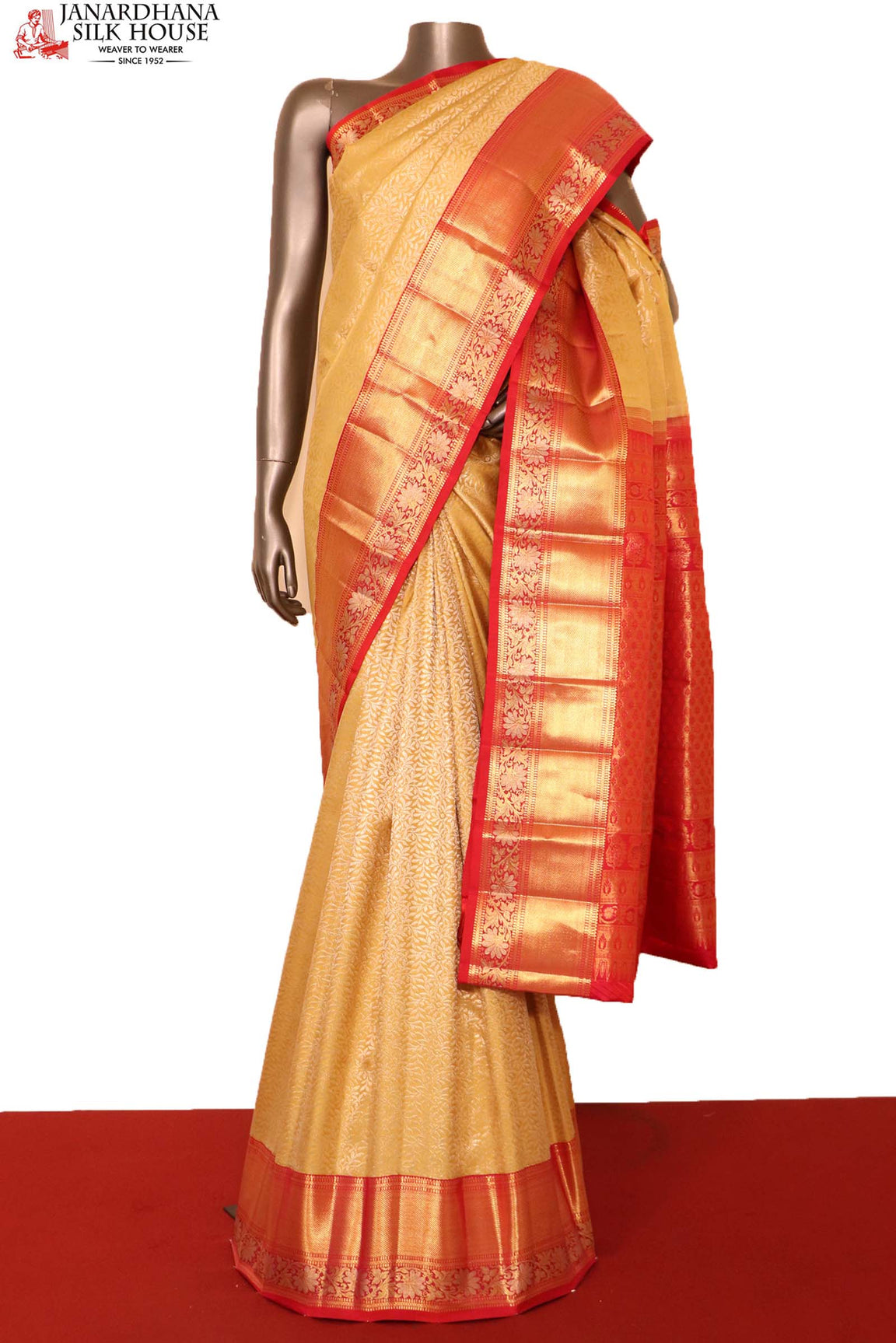 Grand Kanchipuram Wedding Silk Saree AH210963