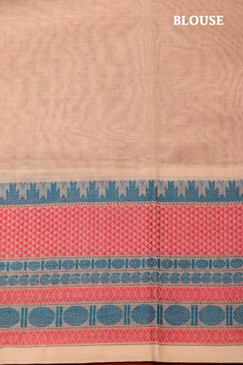 Village Thread Weave Silk Cotton Saree AF201274