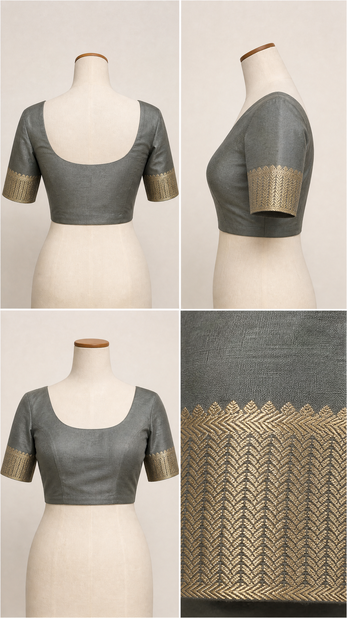 AM200827 - Blouse Grid