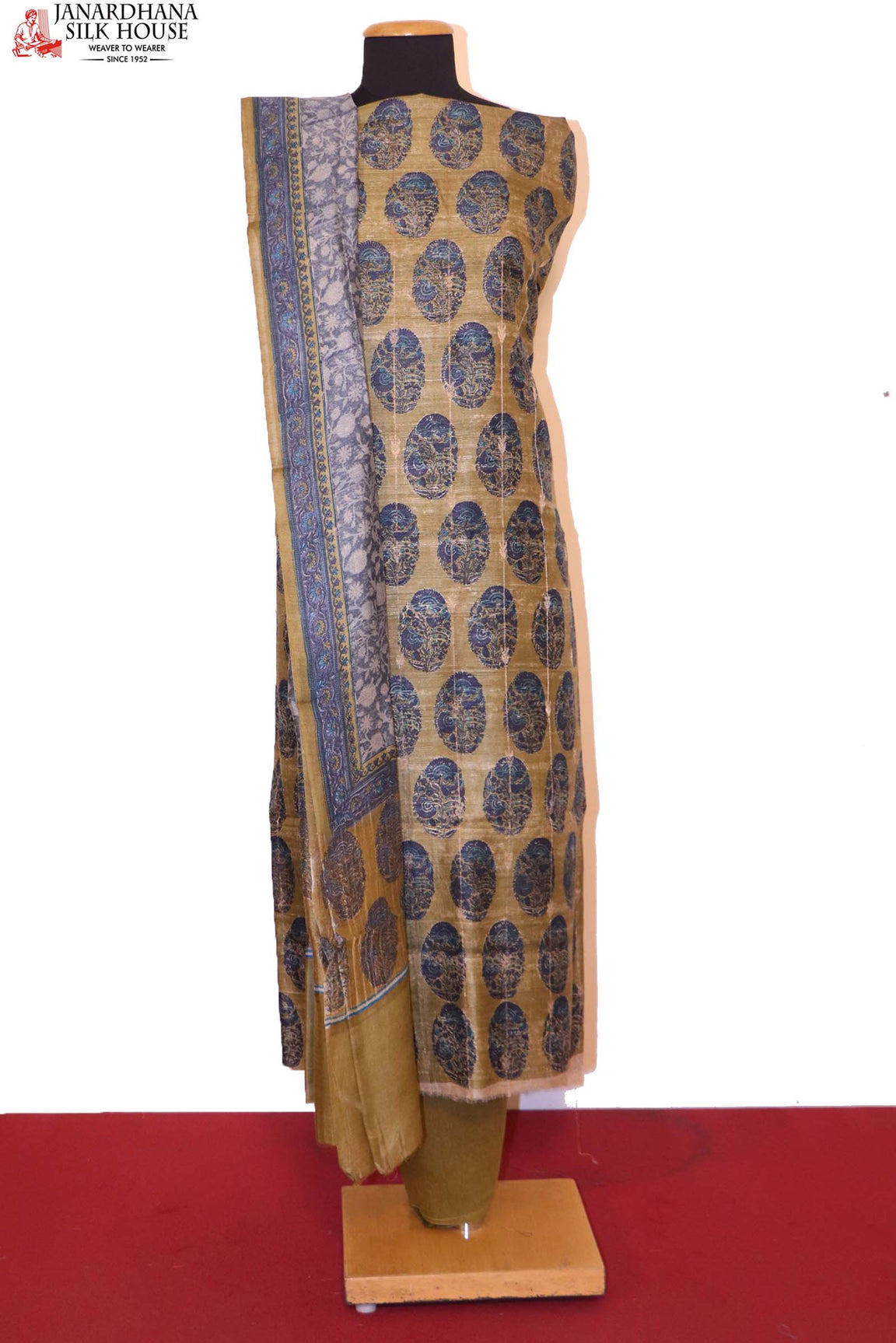 Finest Quality Exclusive Tussar Silk Suit AI202213