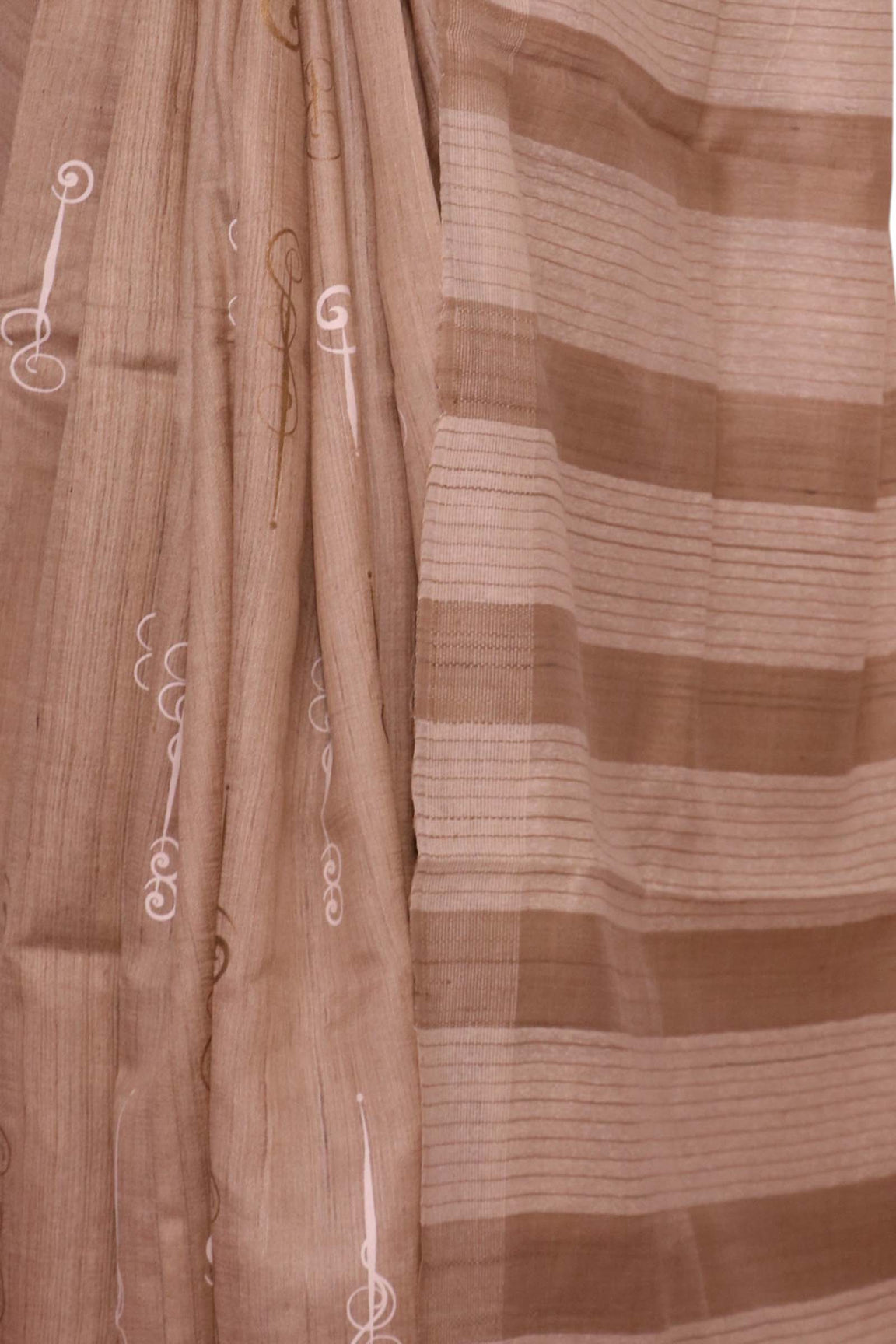 Handloom Pure Tussar Silk Saree AL203718