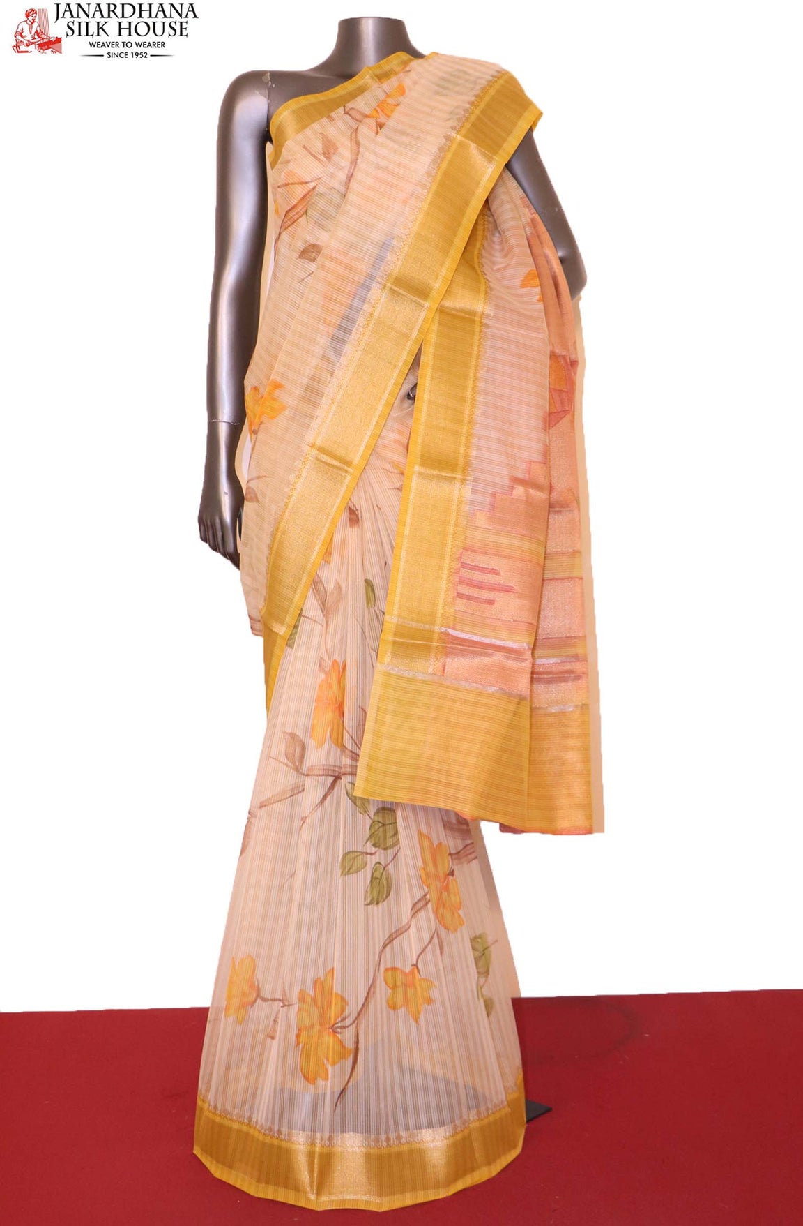 Pure Printed Kota Cotton Saree AI204692