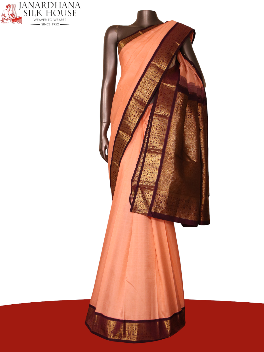 Handloom Classic Kanjeevaram Silk Saree AJ211621