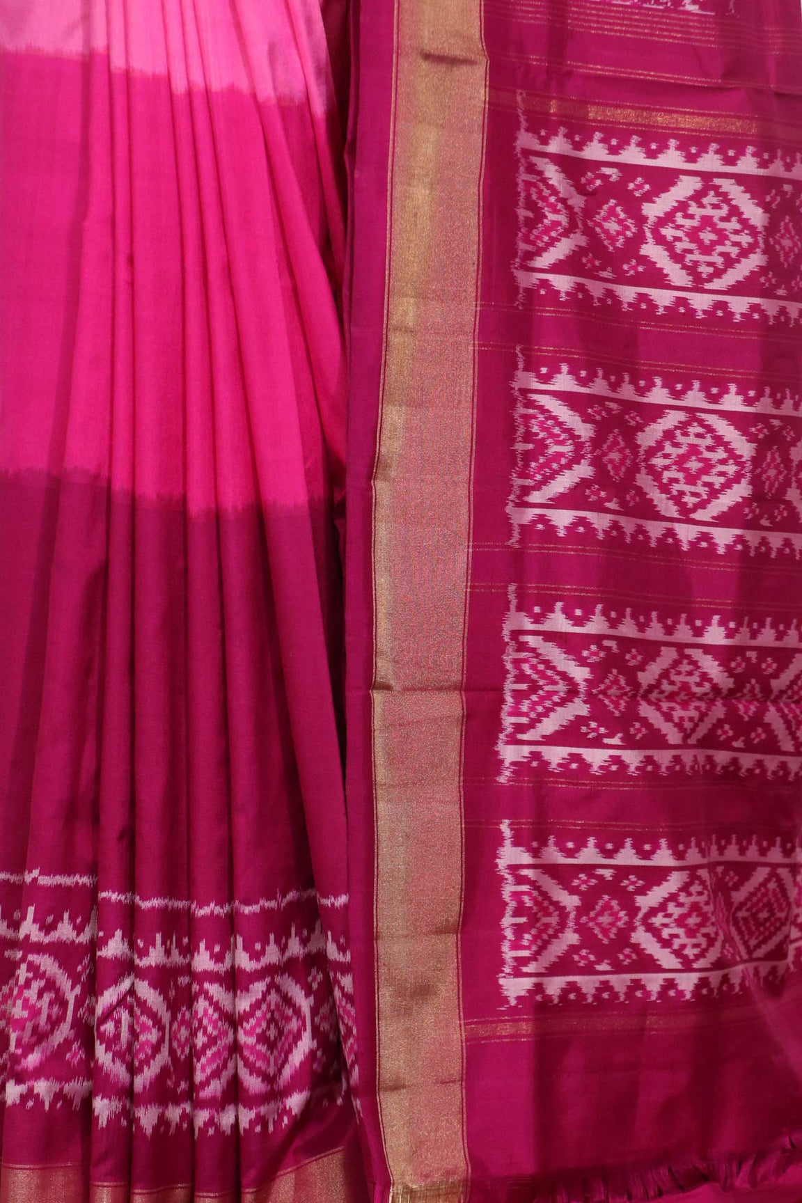 Pure Handloom Patola Ikat Silk Saree AL211717