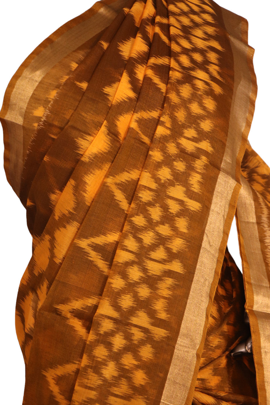 Handloom Pochampally Silk Cotton Saree AJ210253