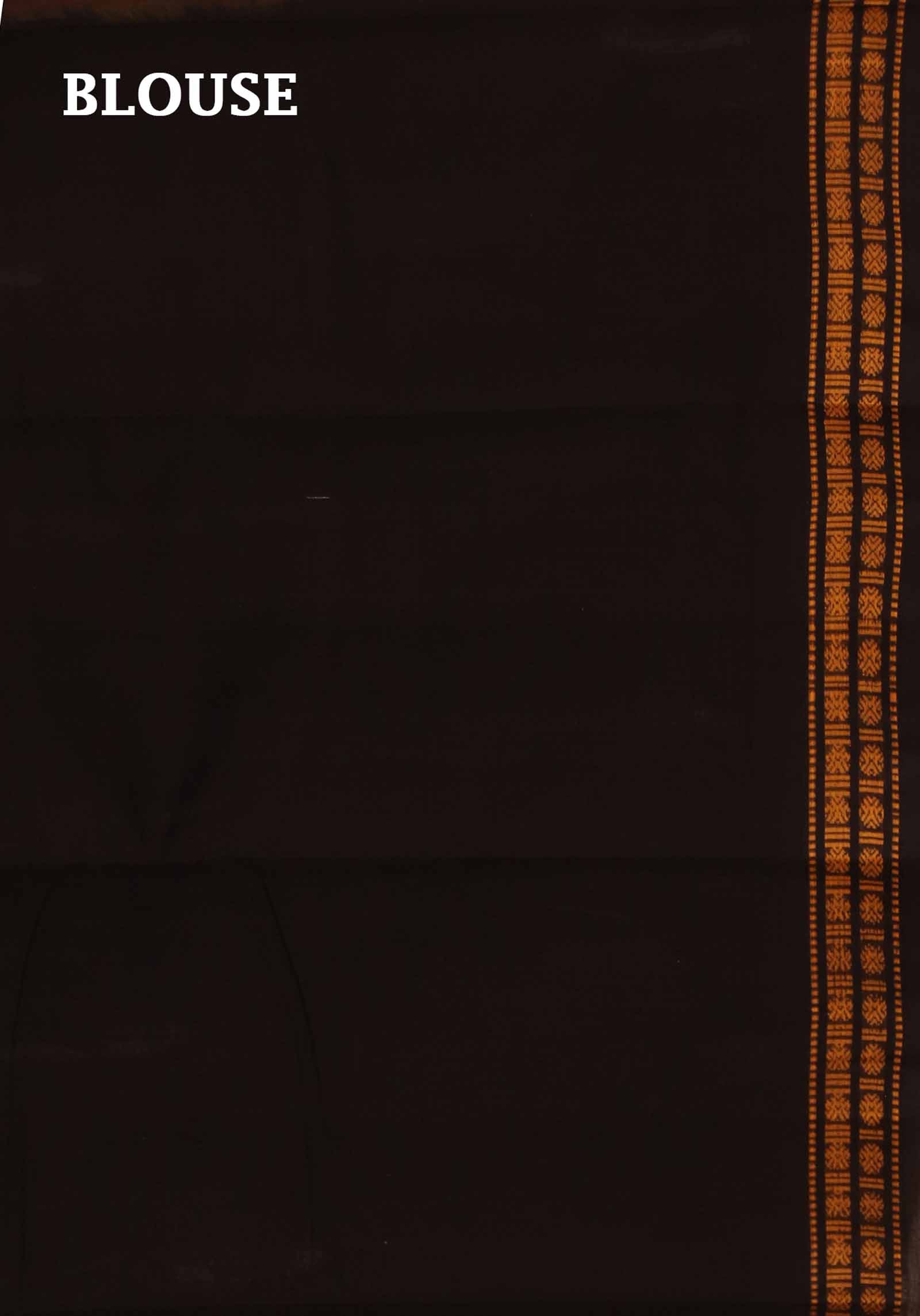 Handloom Pure Kanchi Cotton Saree AI200778