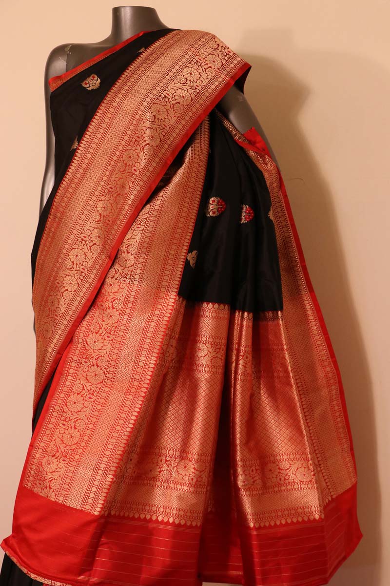 Exclusive Meenakari Banarasi Silk Saree AH204775