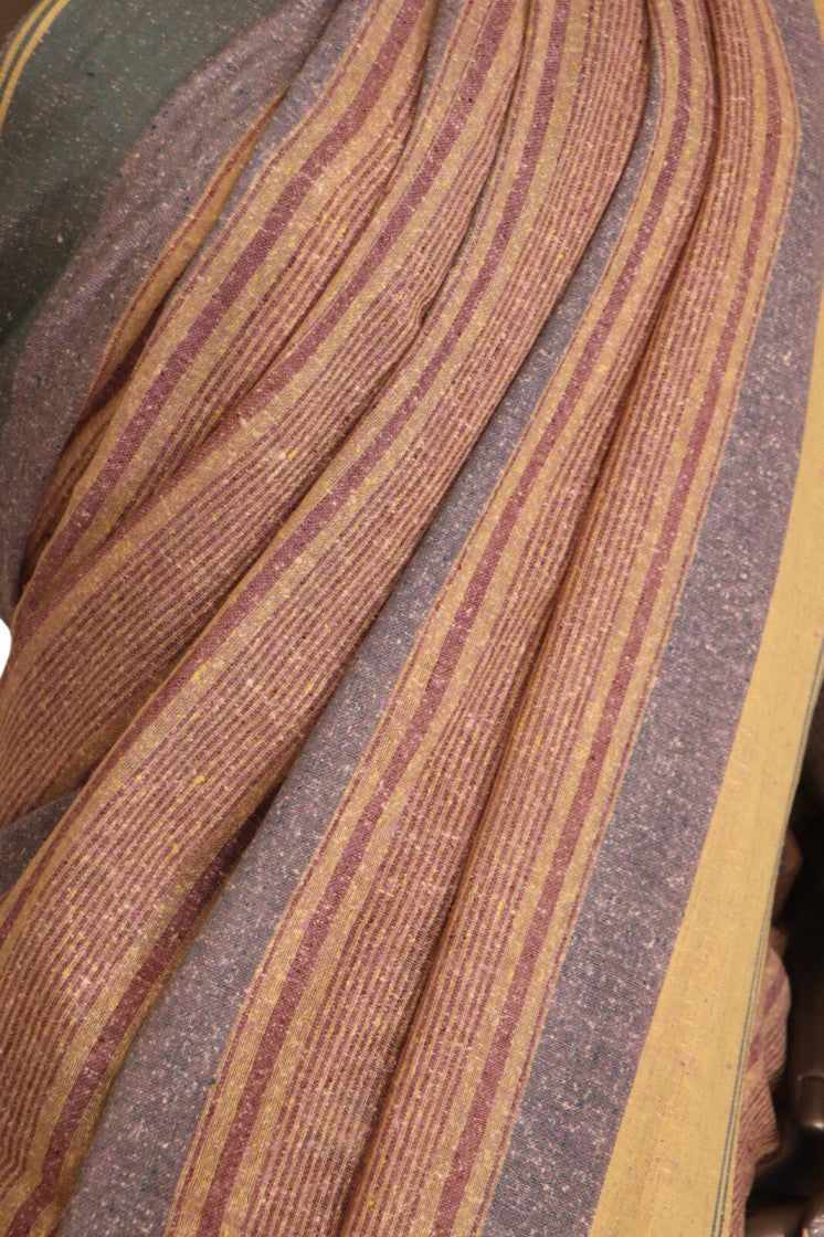 Handloom Pure Tussar Silk Saree AJ204665