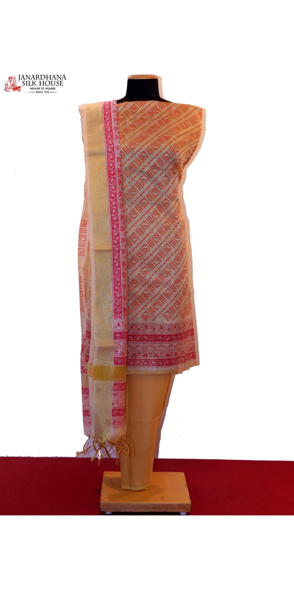 Exclusive Printed Pure Cotton Suit AE201971