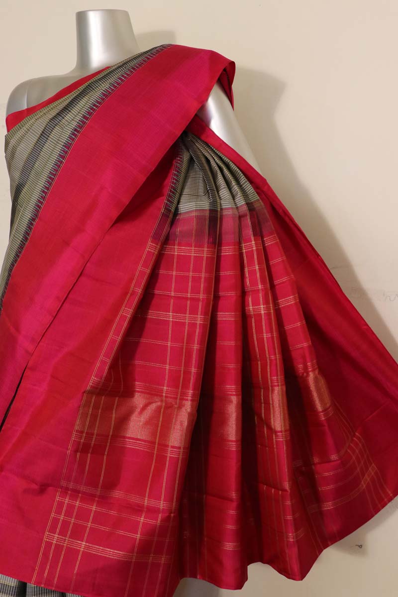 Handloom Kanjeevaram Silk Saree AJ201633