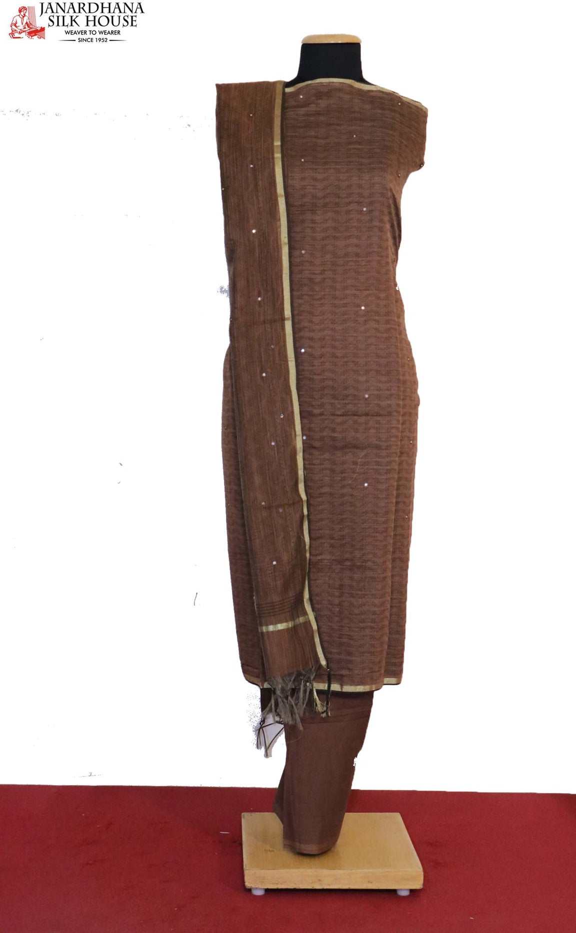 Pure Cotton Suits With Dupatta AI207933