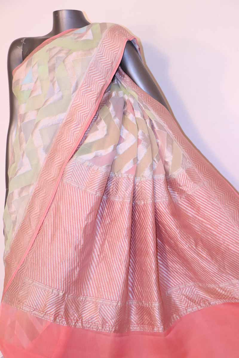 Designer Exclusive Banarasi Georgette Silk Saree AI202433