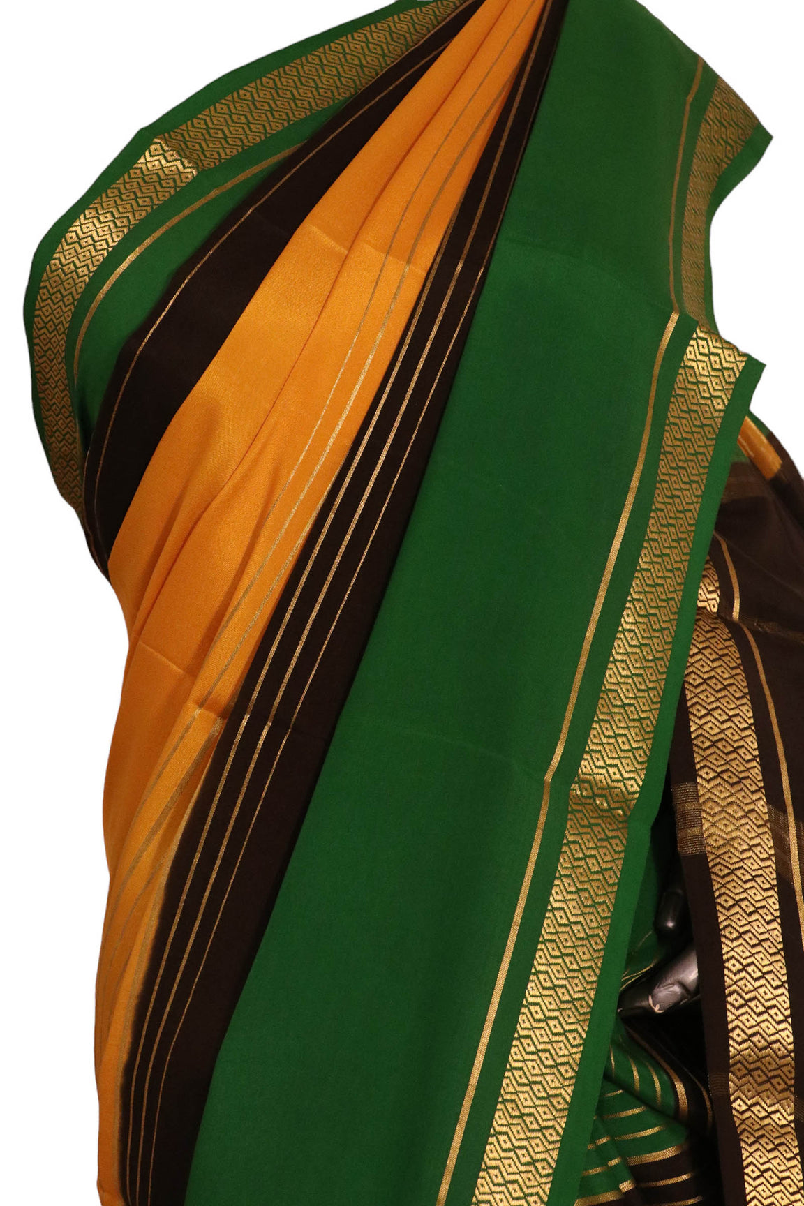 Exclusive Veldhari Mysore Crepe Silk Saree AK201042