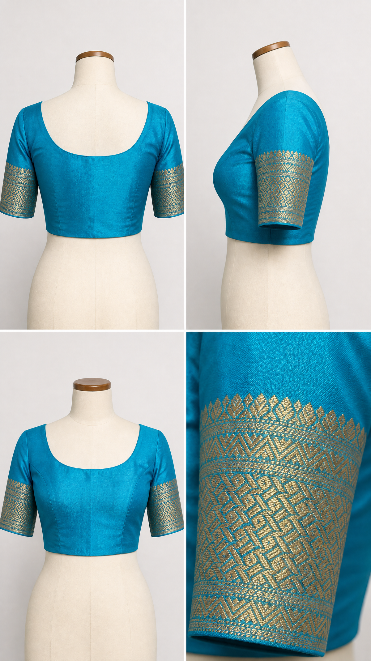 am2019098 - blouse grid