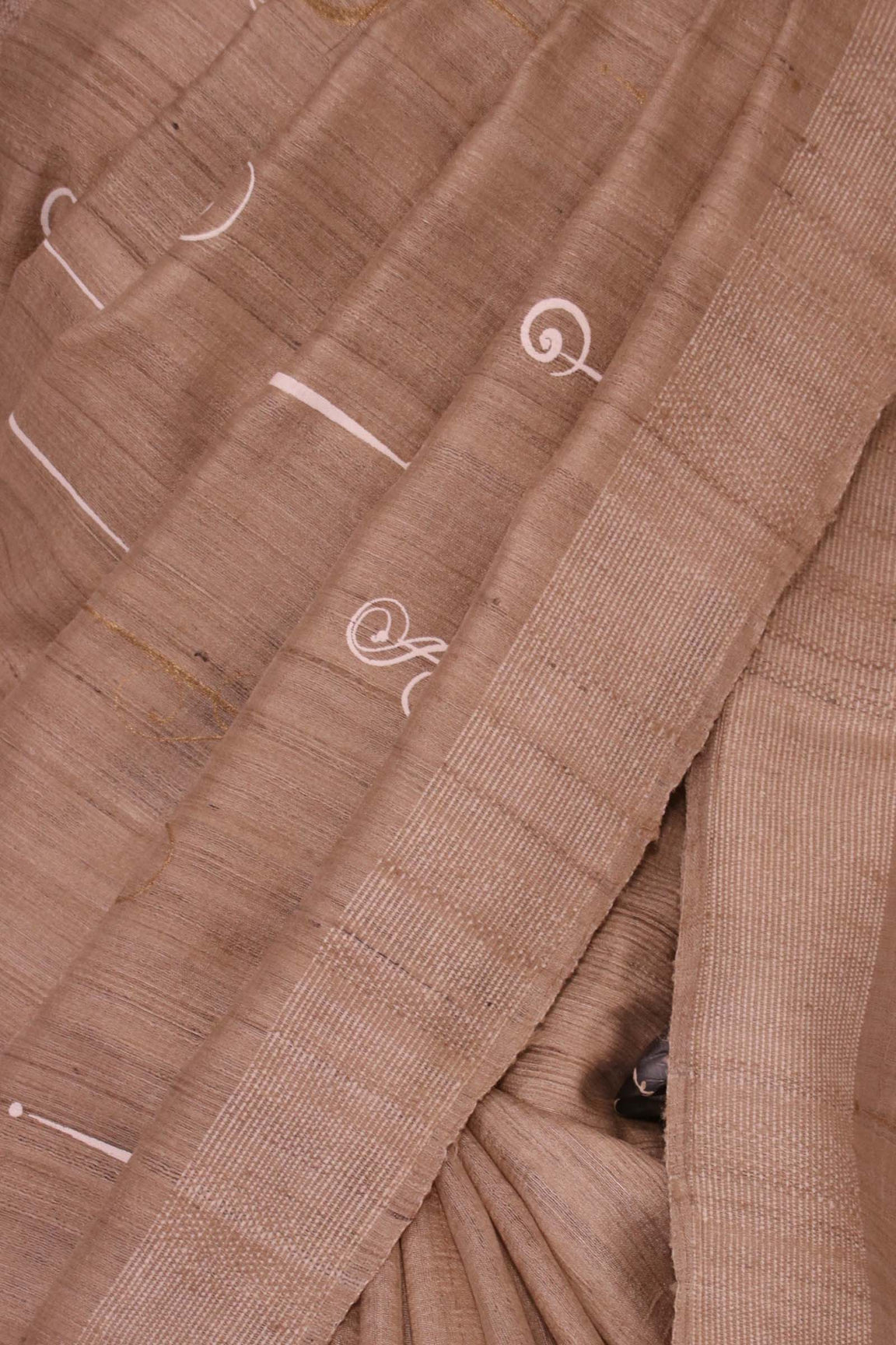 Handloom Pure Tussar Silk Saree AL203718
