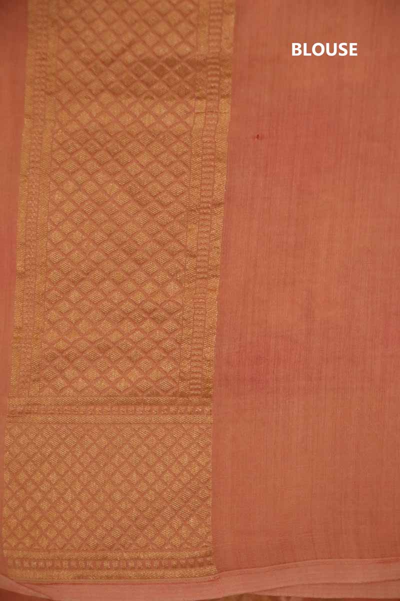 Meenakari Floral Handloom Tussar Silk Saree AJ202483