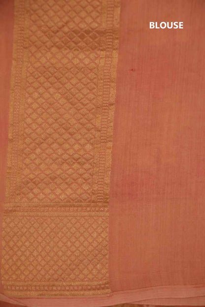 Meenakari Floral Handloom Tussar Silk Saree AJ202483