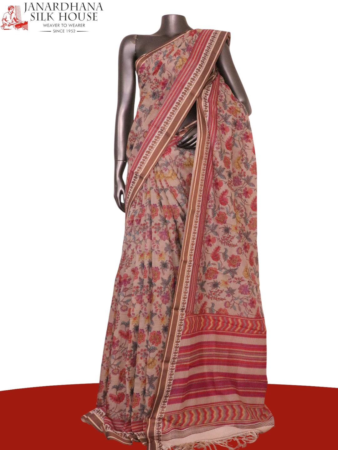 Exclusive Soft Pure Cotton Saree AL205196
